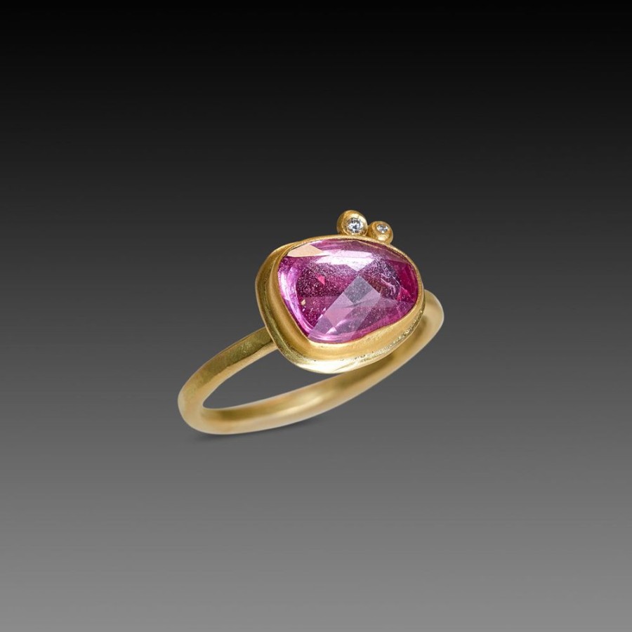 Rings Ananda Khalsa | Bright Pink Sapphire Ring