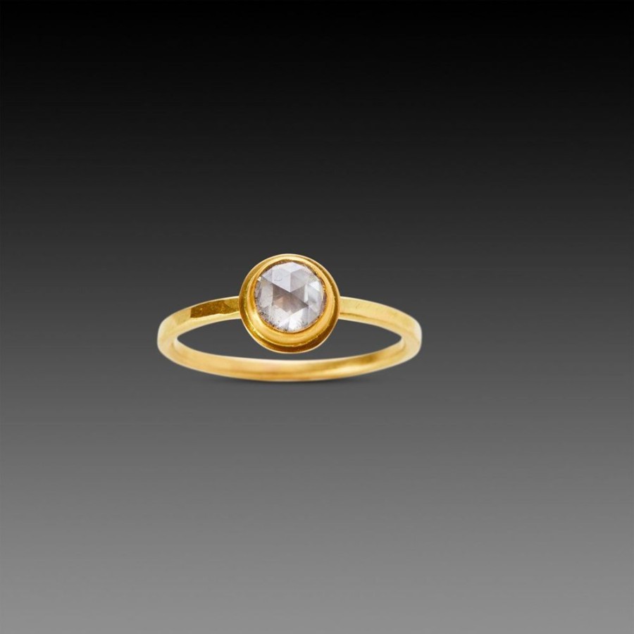 Rings Ananda Khalsa | Rose Cut Diamond Solitaire Ring