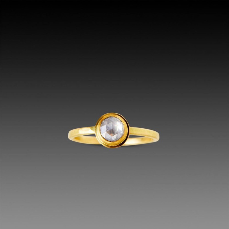 Rings Ananda Khalsa | Rose Cut Diamond Solitaire Ring