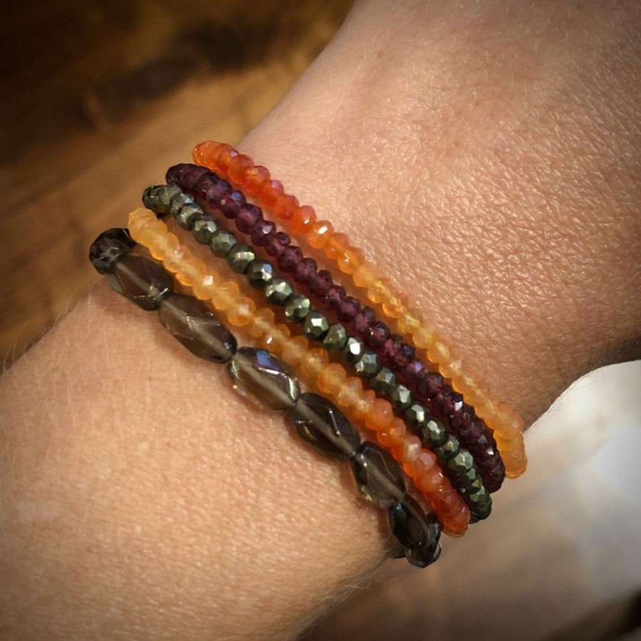 Bracelets Ananda Khalsa | Warm & Glowing Bracelet Set