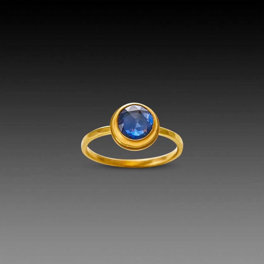 Rings Ananda Khalsa | Blue Sapphire Solitaire Ring