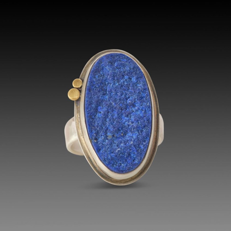 Rings Ananda Khalsa | Lapis Surface Ring