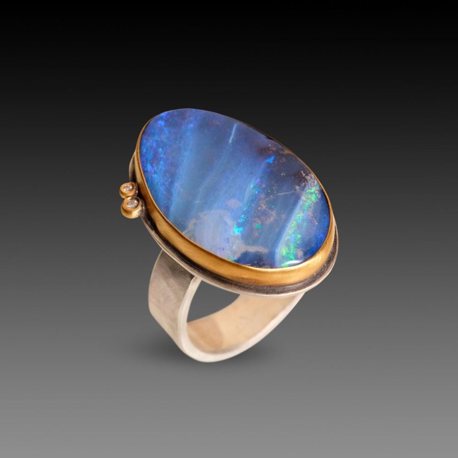 Rings Ananda Khalsa | Boulder Opal Ring