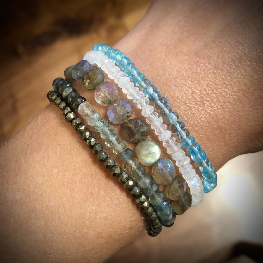 Bracelets Ananda Khalsa | Sea & Sky Bracelet Set