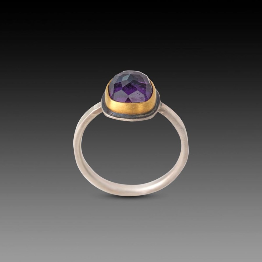 Rings Ananda Khalsa | Simple Elegance Amethyst Ring