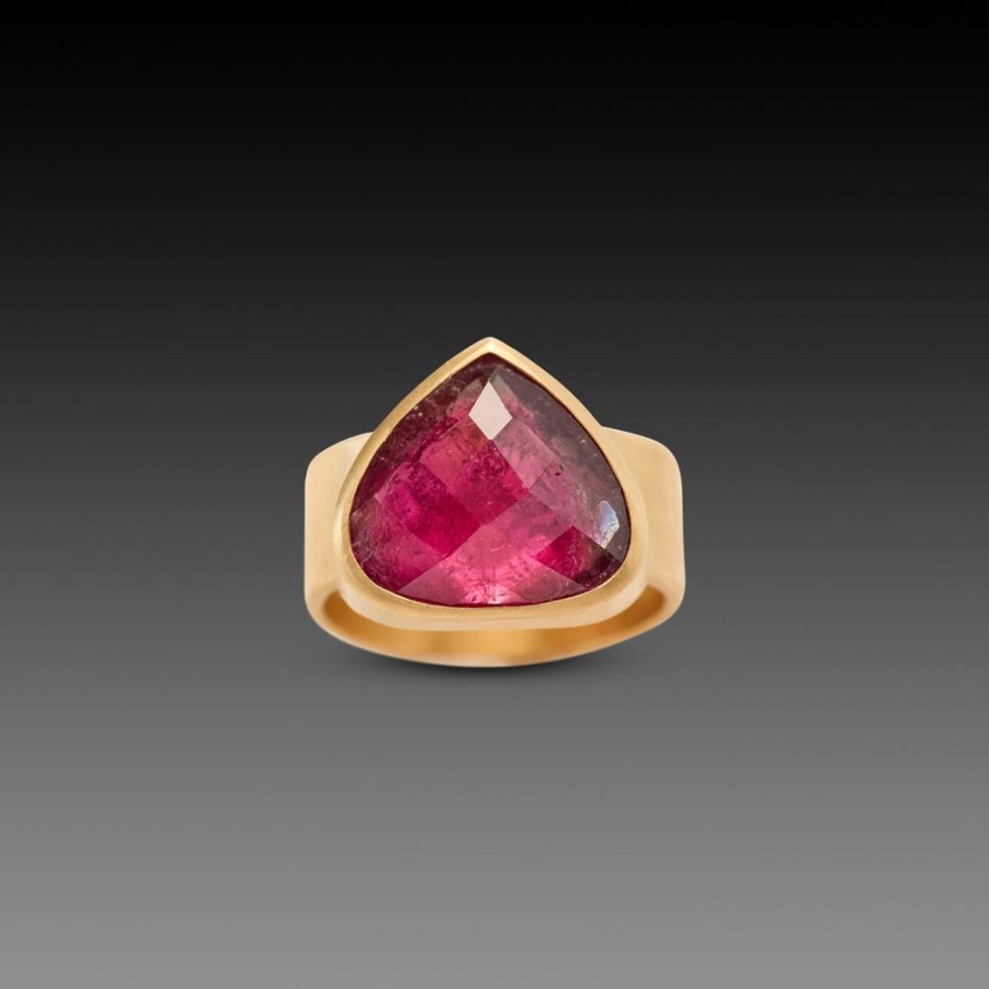 Rings Ananda Khalsa | Deep Pink Tourmaline Ring