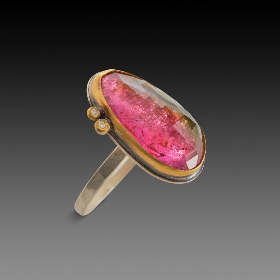 Rings Ananda Khalsa | Watermelon Tourmaline Ring