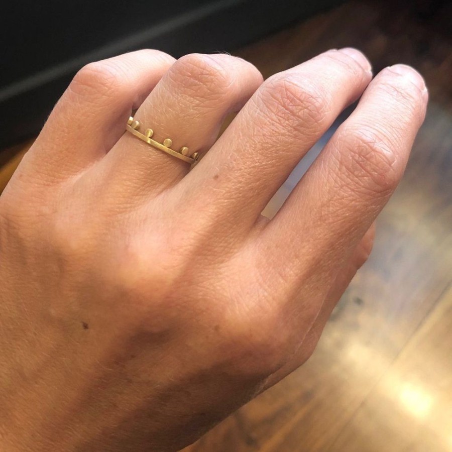 Rings Ananda Khalsa | Side Dot Band