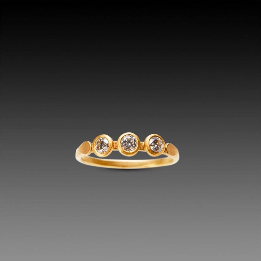 Rings Ananda Khalsa | Diamond Leaf Ring