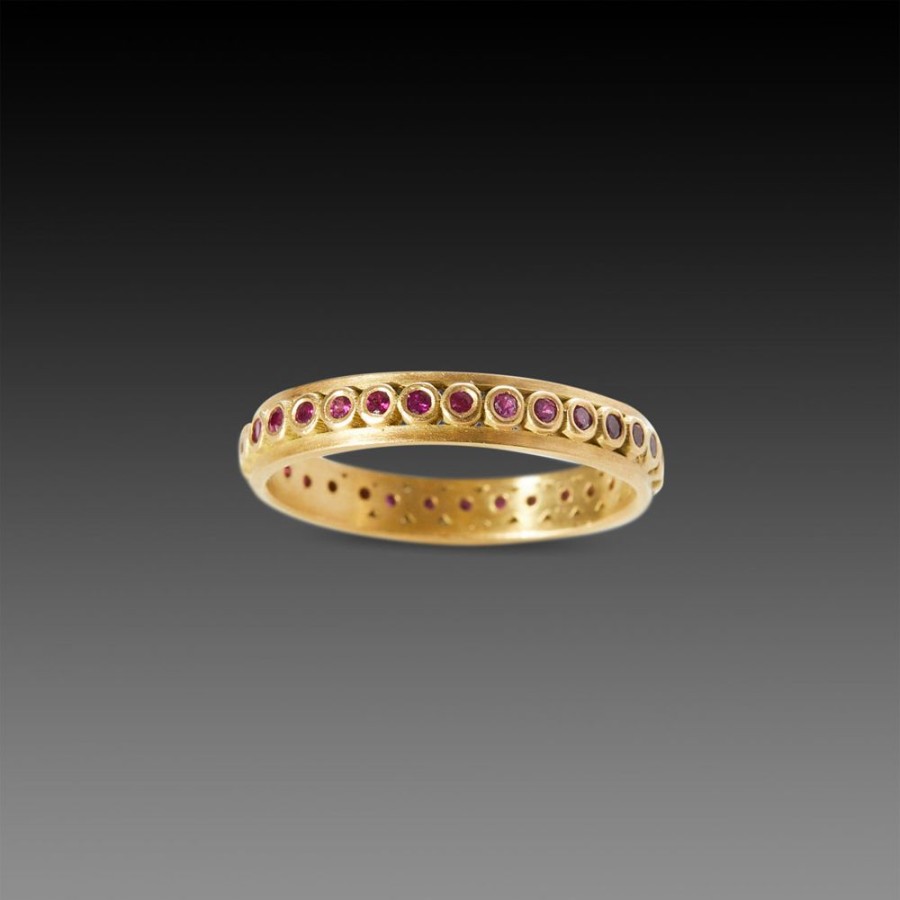 Rings Ananda Khalsa | Ruby Eternity Band