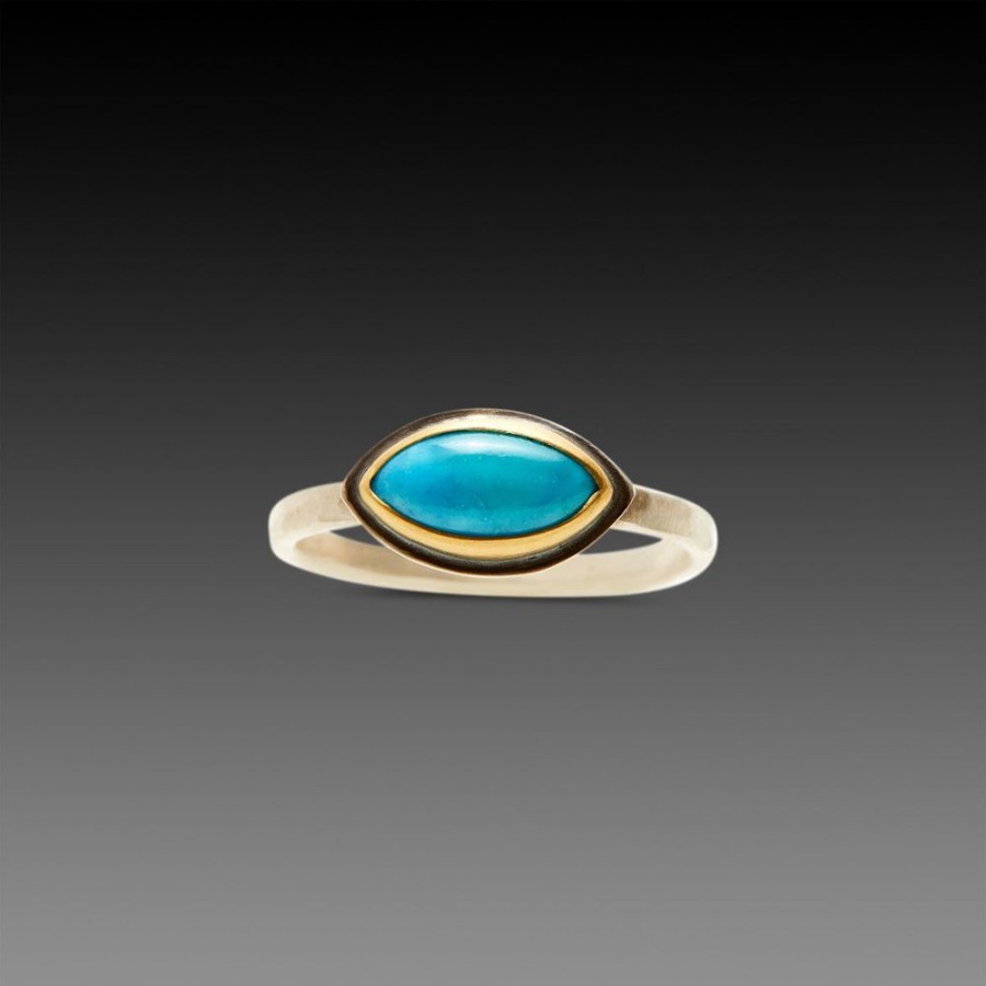 Rings Ananda Khalsa | Marquise Turquoise Ring