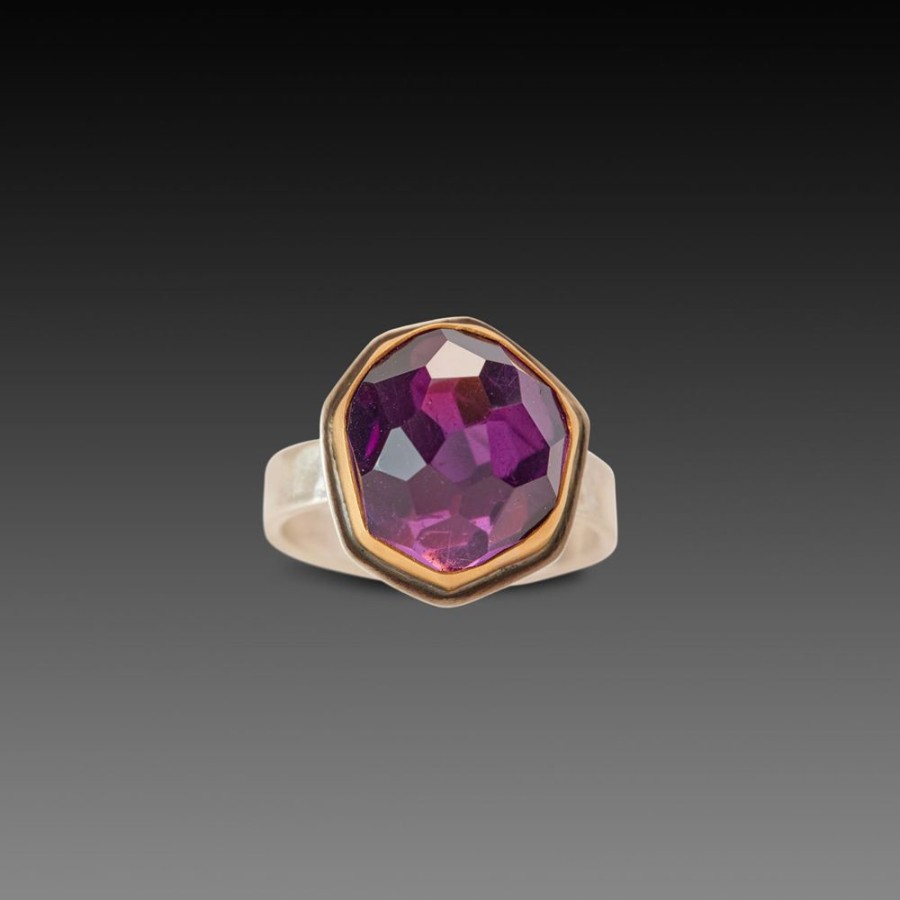 Rings Ananda Khalsa | Organic Amethyst Ring