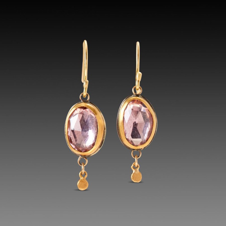 Earrings Ananda Khalsa | Pink Tourmaline Earrings