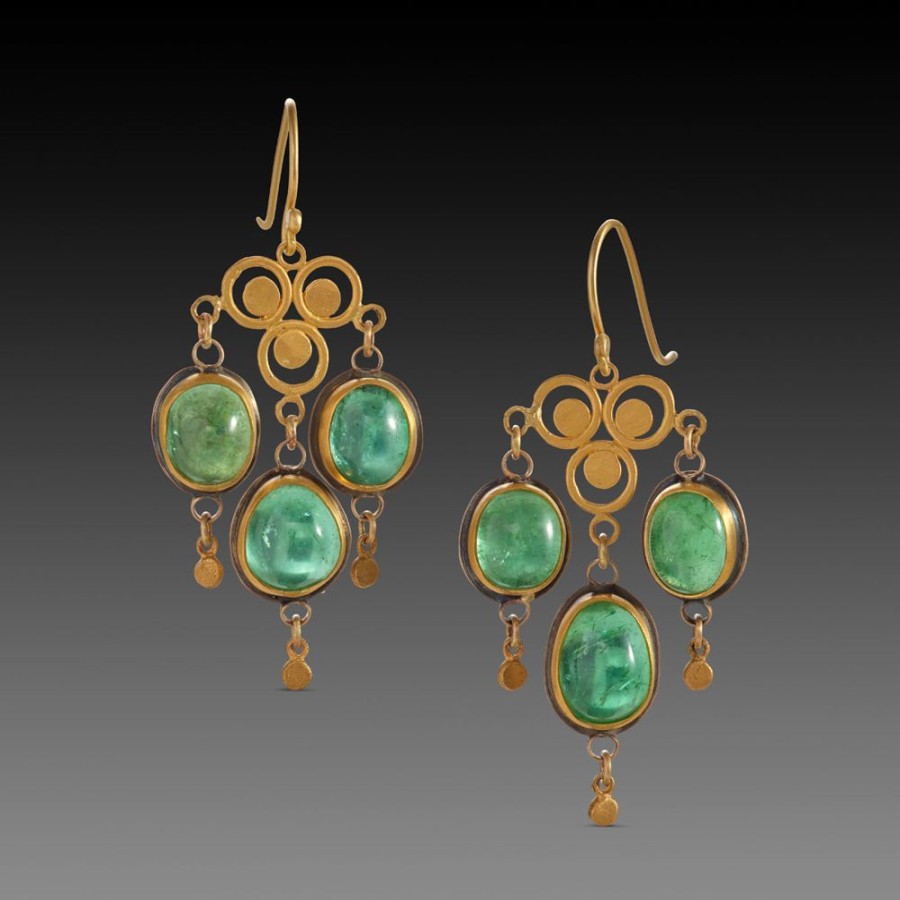 Earrings Ananda Khalsa | Luminous Tourmaline Earrings