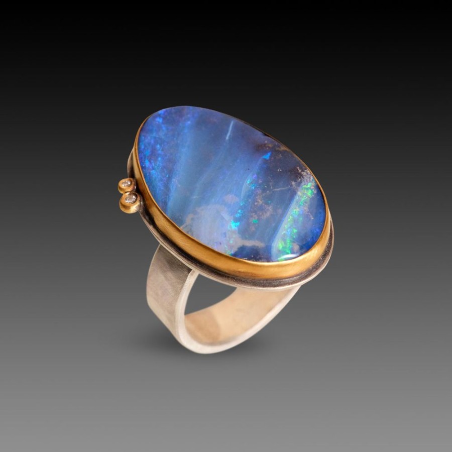 Rings Ananda Khalsa | Boulder Opal Ring